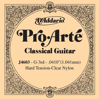 D'Addario J4603 Losse Klassieke Nylon Snaar - G3