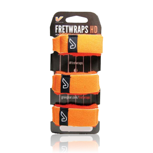 GruvGear FW-3PK-ORG-SM Fretwraps Flare HD Oranje Small 