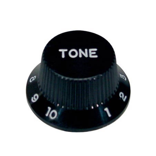 Boston KB-240-T Toon Knop Zwart voor Stratocaster
