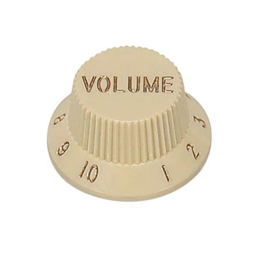 Boston KI-1726-V Volume Knop Ivoorwit voor Stratocaster 