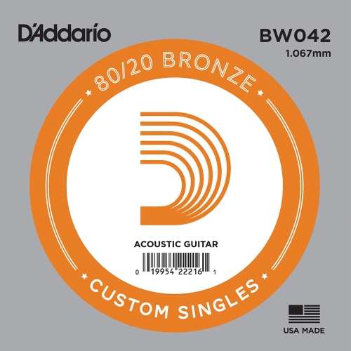 D'Addario BW042 Bronze .042 Losse Snaar