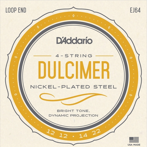 D'Addario EJ64 Snarenset voor Hakkebord (12-22)