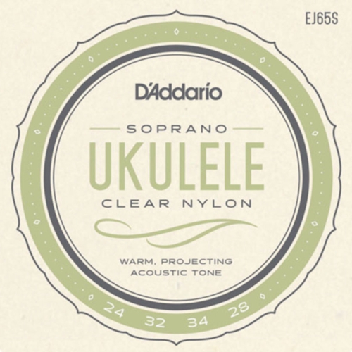 D'Addario EJ65S Sopraan Ukelele Snaren (24-34)