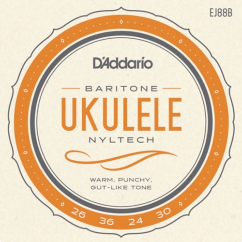 D'Addario EJ88B Nyltech Bariton Ukelele Snaren (24-36)