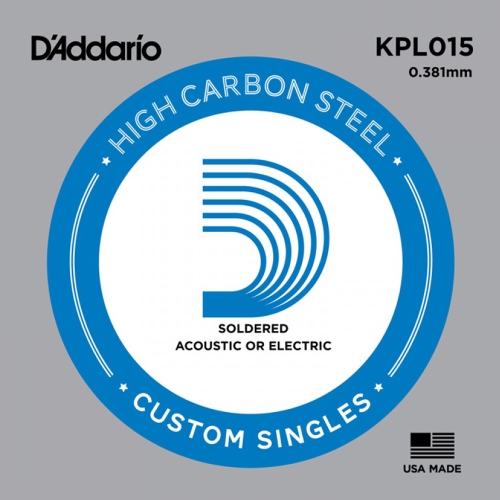 D'Addario KPL015 Losse Snaar .015 Elektrisch / Western