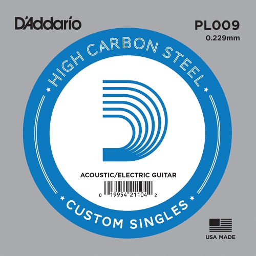 D'Addario PL009 Losse Snaar .009 Elektrisch / Western