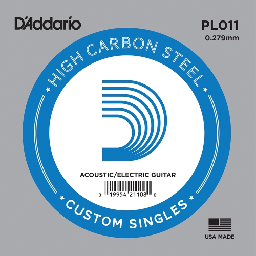 D'Addario PL011 Losse Snaar .011 Elektrisch / Western