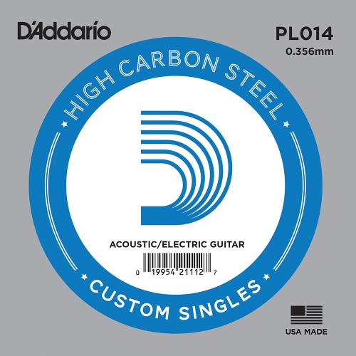 D'Addario PL014 Losse Snaar .014 Elektrisch / Western