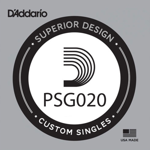 D'Addario PSG020 ProSteels Losse Snaar .020