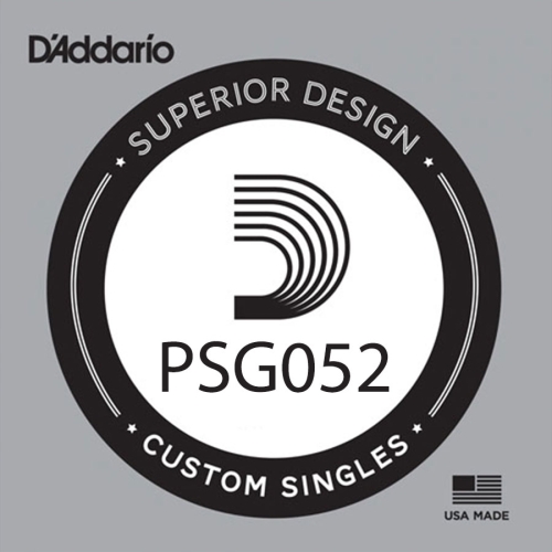 D'Addario PSG052 ProSteels Losse Snaar .052