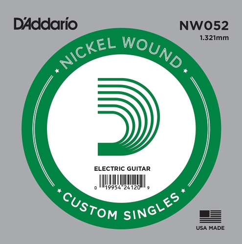 D'Addario NW052 Nickel Wound .052 Losse snaar Elektrisch/Western
