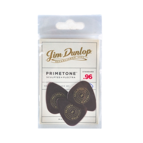 Dunlop 511P96 Primetone Standaard Glad Plectrum 0.96mm 3-Pack