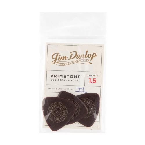 Dunlop 513P150 Primetone Triangle Glad Plectrum 1.5mm 3-Pack