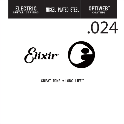 Elixir 16224 Optiweb Electric .024w Losse Snaar