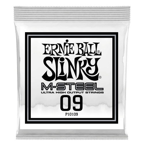 Ernie Ball 0109 Plain Steel M-Steel Losse Snaar .009