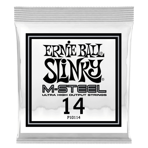 Ernie Ball 0114 Plain Steel M-Steel Losse Snaar .014