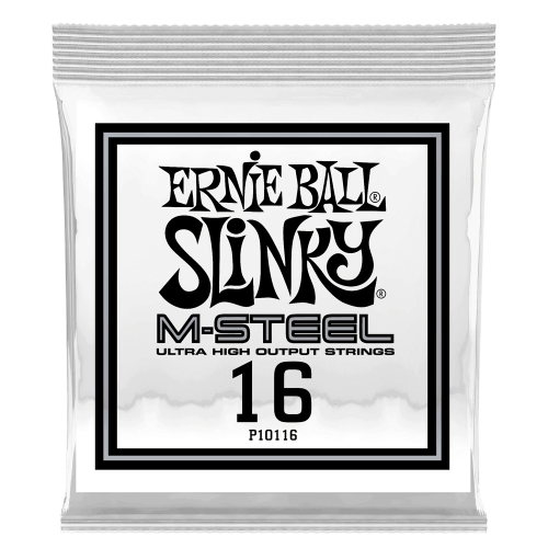 Ernie Ball 0116 Plain Steel M-Steel Losse Snaar .016