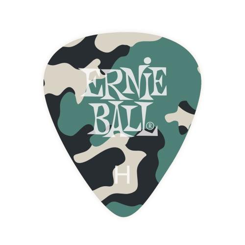 Ernie Ball Camouflage Plectrum Heavy - Per stuk