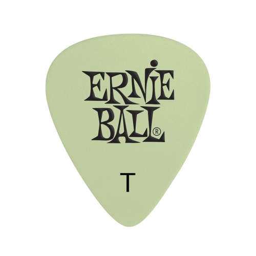 Ernie Ball Super Glow Plectrum Thin - Per stuk