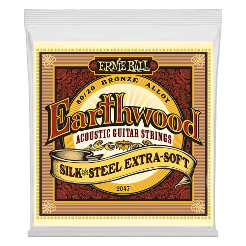 Ernie Ball Earthwood 2047 Snaren voor Akoestische Gitaar (10-50)