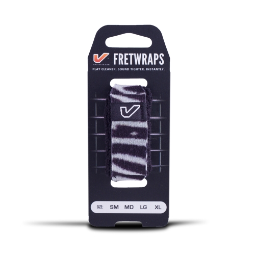 GruvGear FW-1PK-ZEB-SM Fretwraps Zebra Small 1-Pack