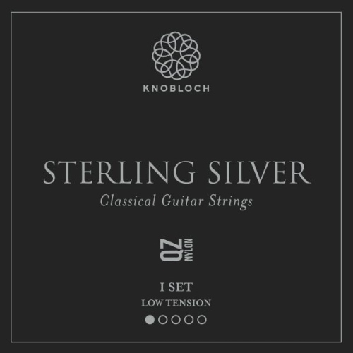 Knobloch 300SSC Sterling Silver CX Carbon Gitaarsnaren - Normale Spanning