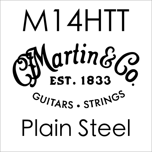 Martin M14HTT Plain Steel .014 Losse Snaar 