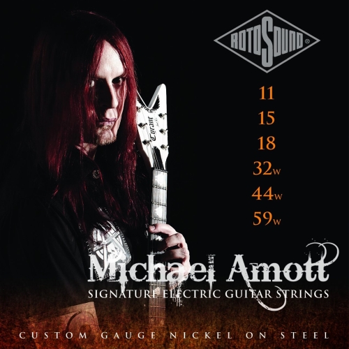 rotosound michael amott mas11 snaren voor verlaagde stemming