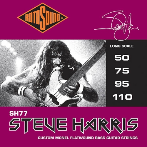 Rotosound SH77 Steve Harris Flatwound Bassnaren