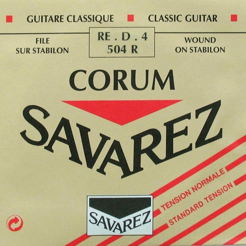 Savarez 504R Losse Silverwound D4-Snaar - Normale Spanning 