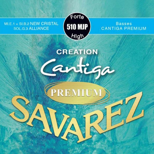 Savarez 510MJP Creation Cantiga Premium Klassieke Gitaarsnaren - Hoge Spanning