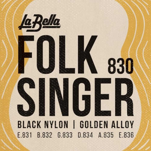 La Bella 830 Folksinger Klassieke Gitaarsnaren met Bal-Einde