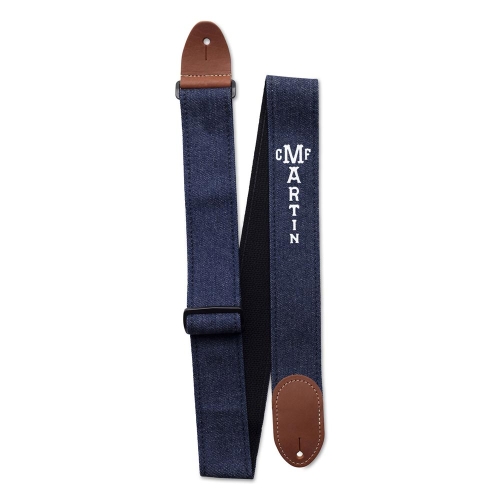 Martin 18A0077 Eco-Denim Gitaarband Blauw