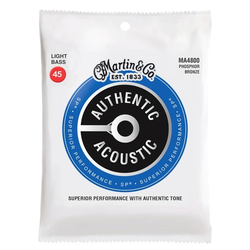 Martin MA4800 Phosphor Bronze Snaren voor Akoestische Basgitaar (45-100)