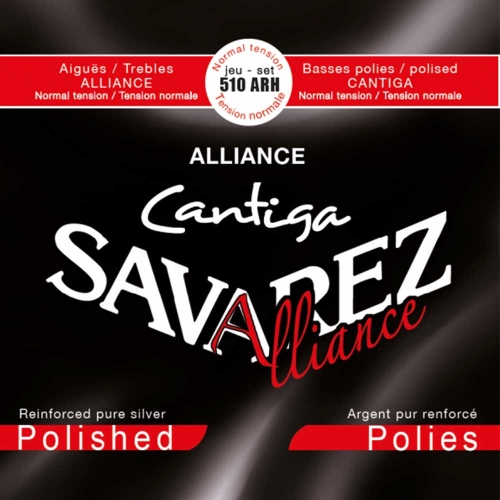 Savarez 510ARH Gepolijste Alliance Cantiga Klassieke Snaren - Normale Spanning