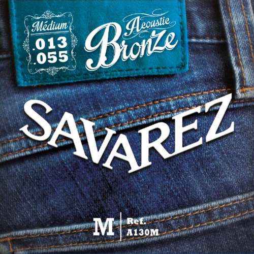 Savarez A130M Acoustic Bronze Gitaarsnaren (13-55) Medium