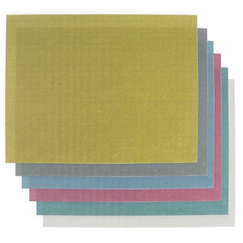 StewMac 3M Flexible Polishing Papers - Set van 6 Soorten