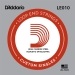 D'Addario LE010 Plain Steel Loop End Losse Snaar .010