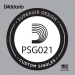 D'Addario PSG021 ProSteels Losse Snaar .021