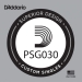 D'Addario PSG030 ProSteels Losse Snaar .030