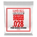 Ernie Ball 1228 Pure Nickel Losse Snaar .028 - Per Stuk
