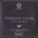 Knobloch 500SQZ Sterling Silver QZ Nylon Treble Set - Hoge Spanning (3 Snaren)