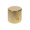 Boston KG-205 Solid Shaft Dome Knop 19mm Goud