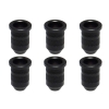 Boston TB-05-B String Ferrule / Snaarbus Telecaster 6.5mm x 11mm Zwart 6-Pack