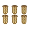Boston TB-05-G String Ferrule / Snaarbus Telecaster 6.5mm x 11mm Goud 6-Pack