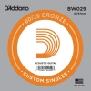 D'Addario BW029 Bronze Wound .029 Losse Snaar