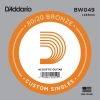 D'Addario BW049 Bronze Wound .049 Losse Snaar