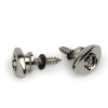 D'Addario PWEEP202 Strappins Ellips Chroom - Set van 2