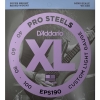 D'Addario EPS190 XL ProSteels Bassnaren (40-100) Custom Light