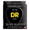 DR Strings BKB5-40 Black Beauties Coated Bassnaren 5-Snarig (40-120)